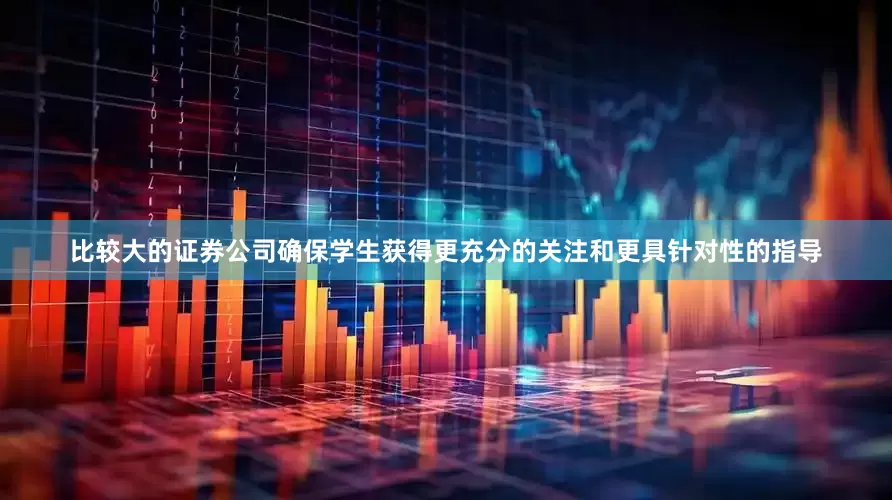 比较大的证券公司确保学生获得更充分的关注和更具针对性的指导